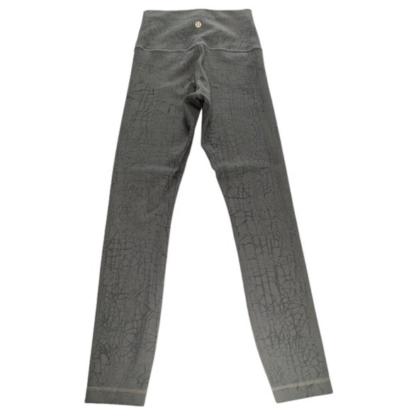 Lululemon Wunder Train High-Rise Tight Thread Dye Rover Black Leggings *SZ2 - Picture 10 of 11